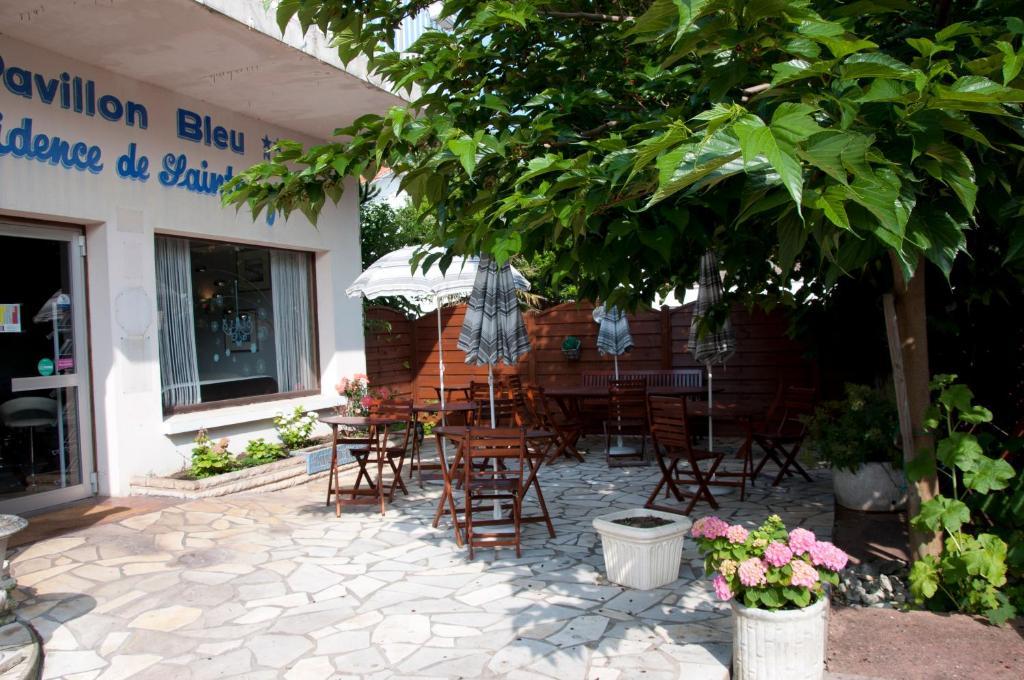 Le Pavillon Bleu Hotel Restaurant Руаян Екстер'єр фото